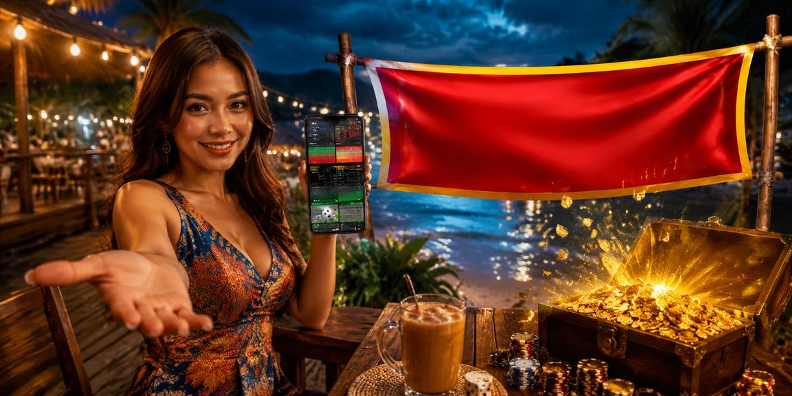 Pengguna Langkawi mengakses platform bola sepak dan hiburan dalam talian good2u dengan rekaan batik tradisional